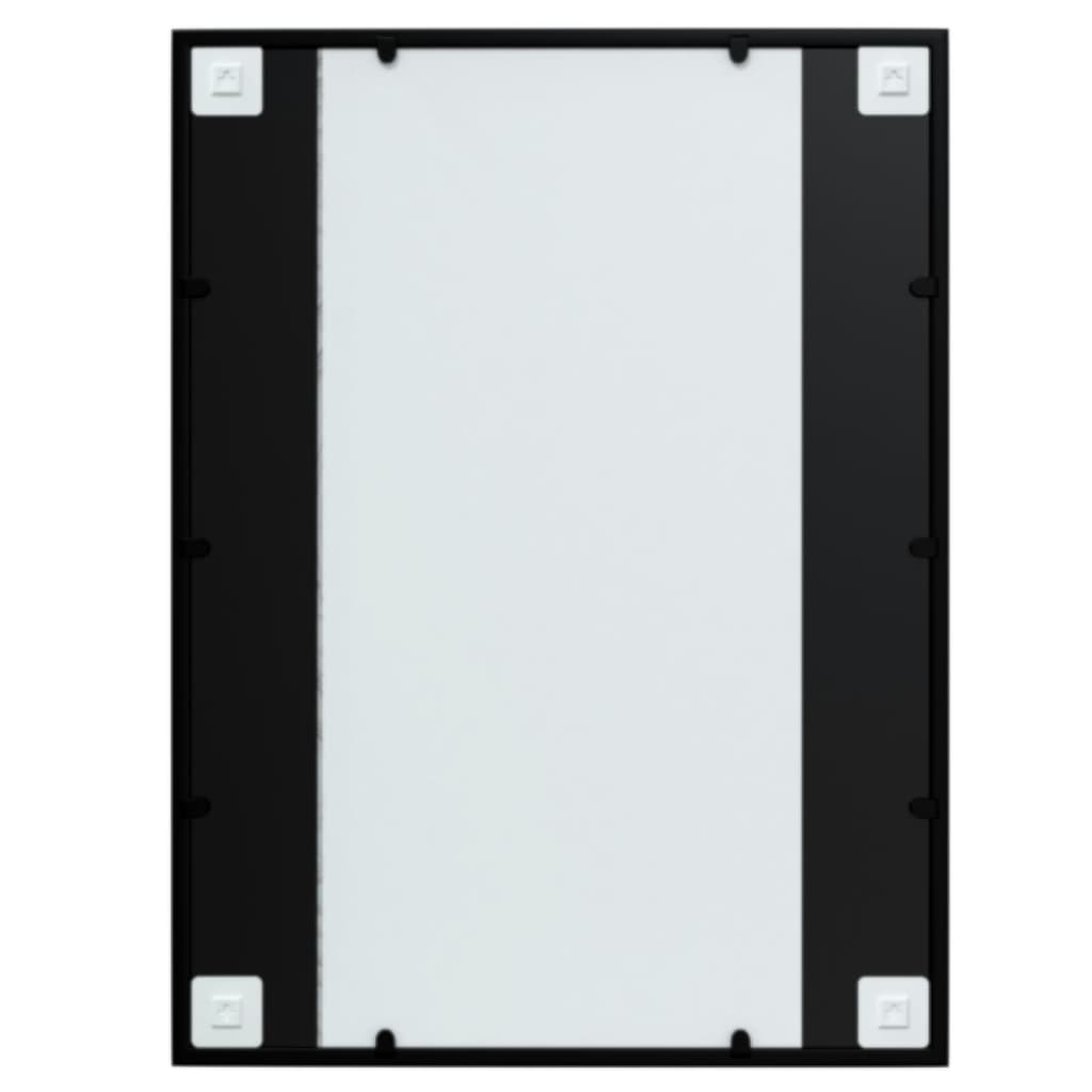 8720286854440_g_en_hd_4 vidaXL Wall Mirror Black 80x60 cm Metal - Image 6
