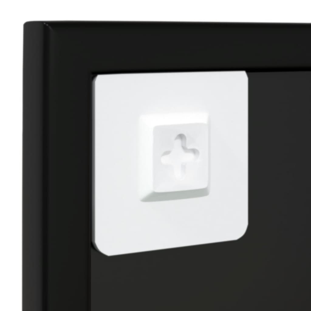 8720286854440_g_en_hd_5 vidaXL Wall Mirror Black 80x60 cm Metal - Image 7