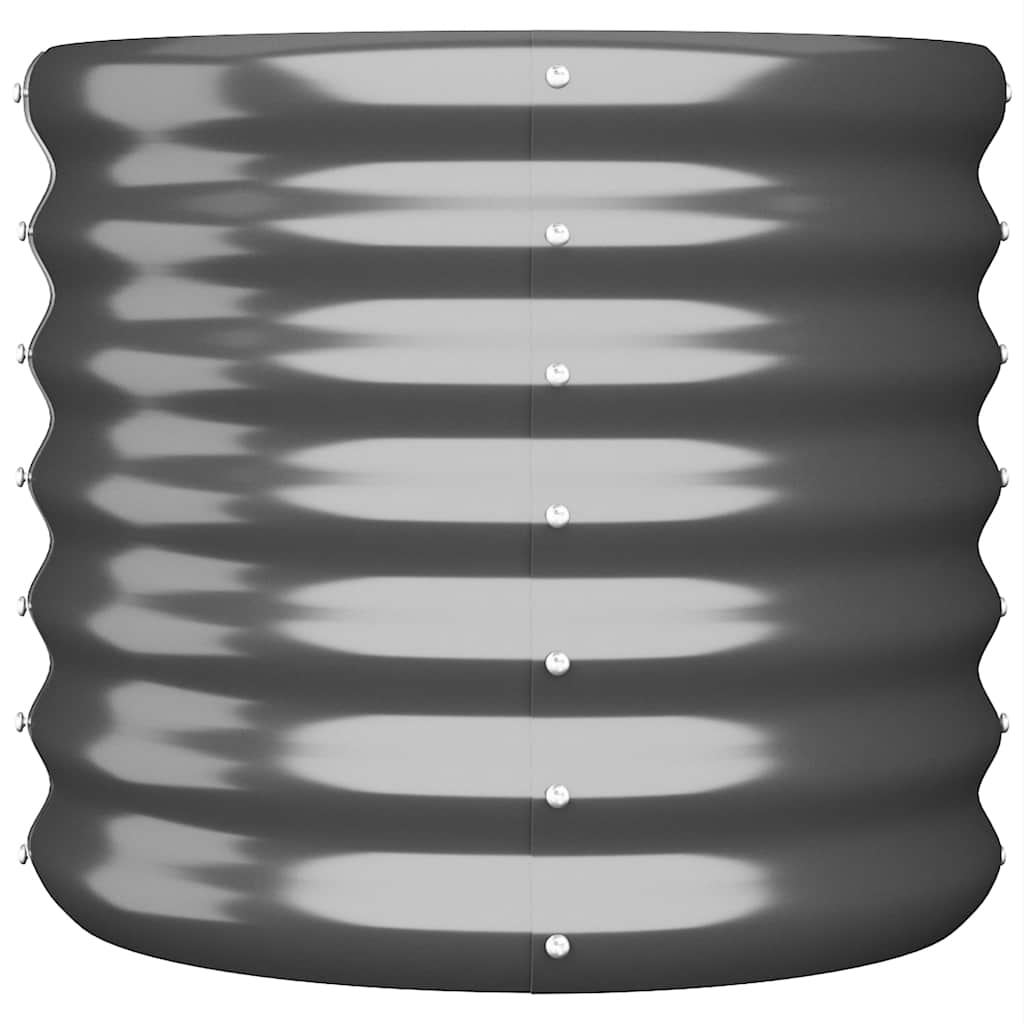 8720286855492_g_en_hd_1 vidaXL Garden Planter Galvanised Steel 40x40x36 cm Anthracite - Image 3