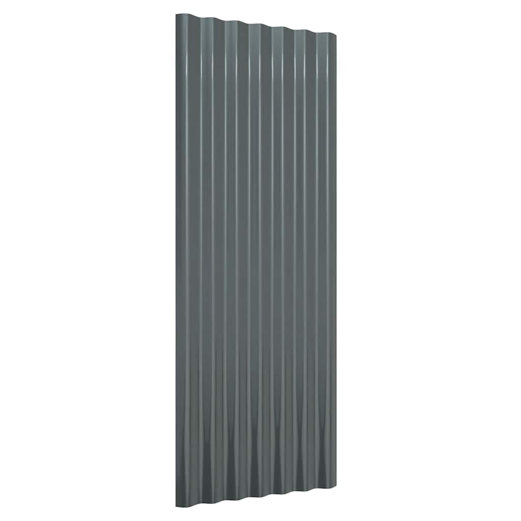 8720286858486_g_en_hd_1 vidaXL Roof Panels 12 pcs Galvanised Steel Anthracite 100x36 cm - Image 3
