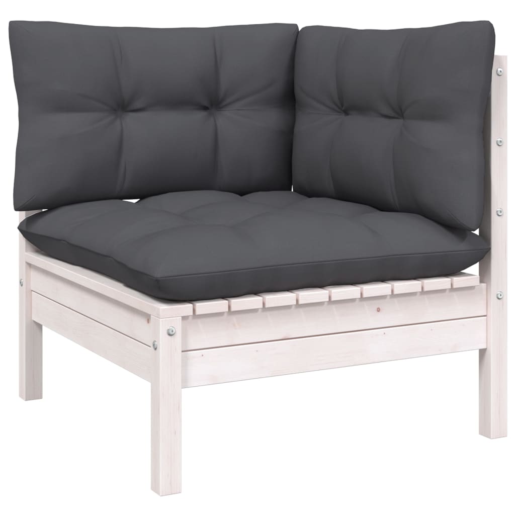 8720286858707_g_en_hd_2 vidaXL 2-Seater Garden Sofa with Anthracite Cushions Solid Wood Pine - Image 4