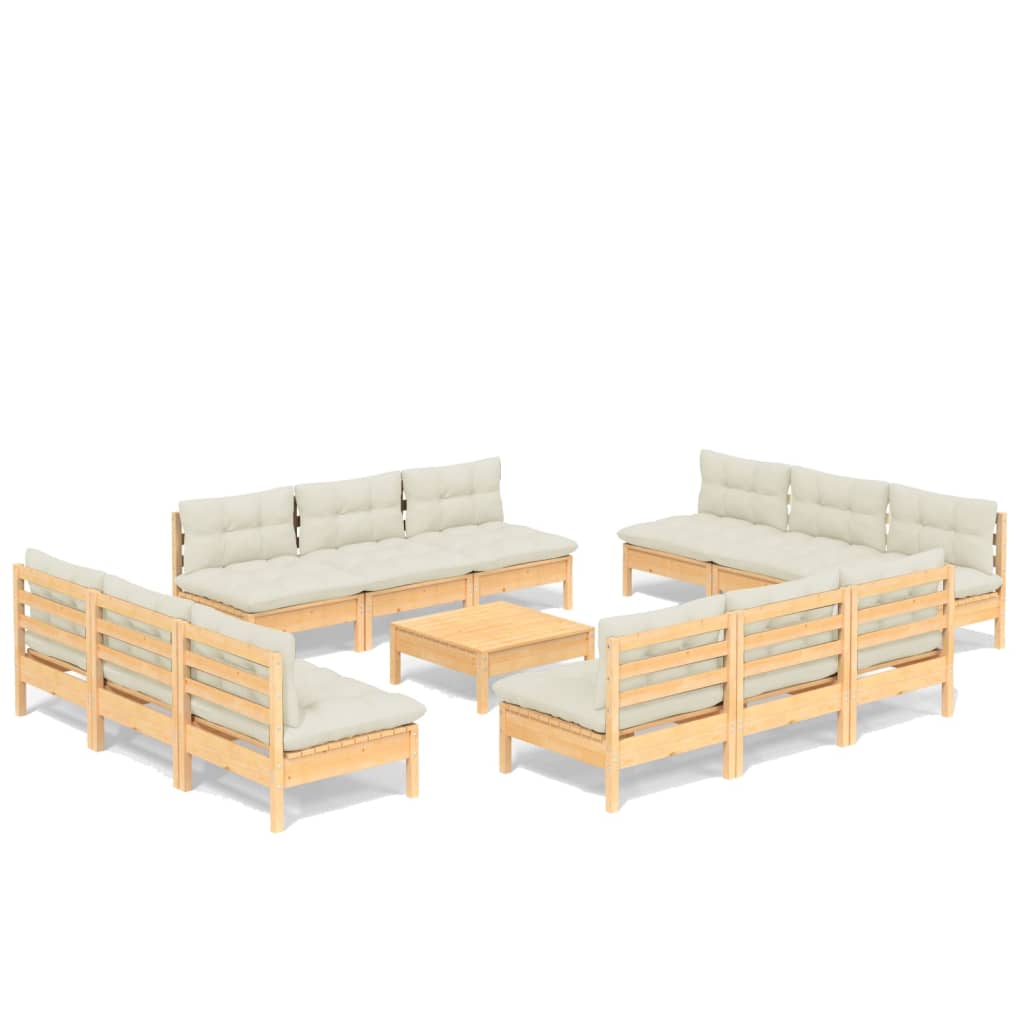 8720286859117_a_en_hd_1 vidaXL 13 Piece Garden Lounge Set with Cream Cushions Pinewood - Image 2
