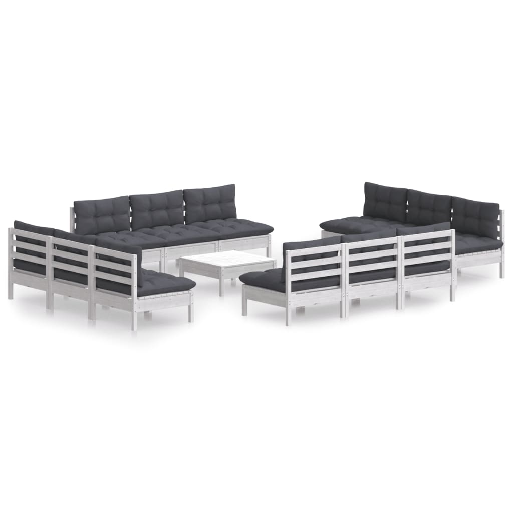 8720286859124_a_en_hd_1 vidaXL 13 Piece Garden Lounge Set with Anthracite Cushions Pinewood - Image 2
