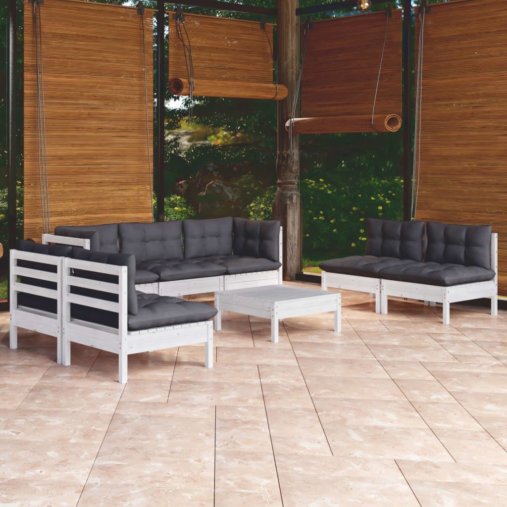 8720286860861_m_en_hd_1 vidaXL 8 Piece Garden Lounge Set with Cushions Solid Pinewood - Image 1