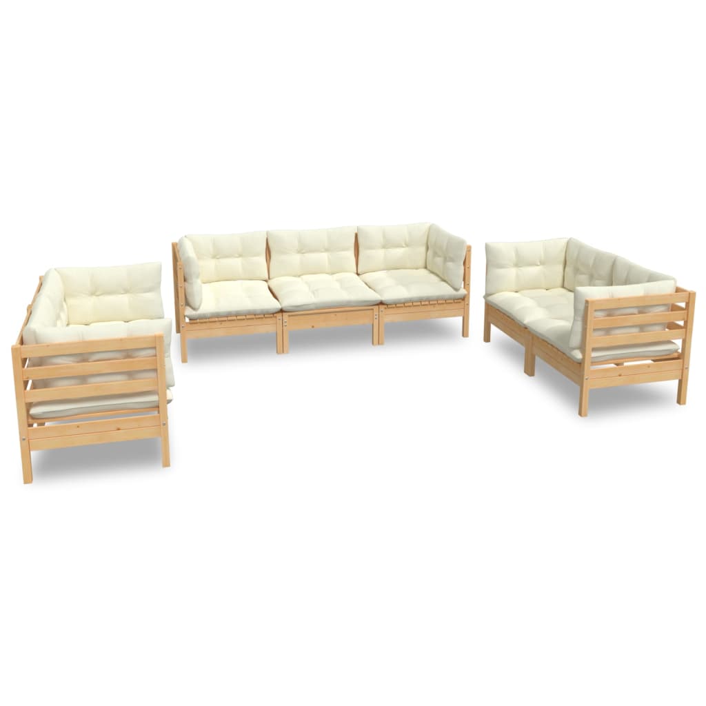 8720286861158_a_en_hd_1 vidaXL 7 Piece Garden Lounge Set with Cream Cushions Solid Pinewood - Image 2