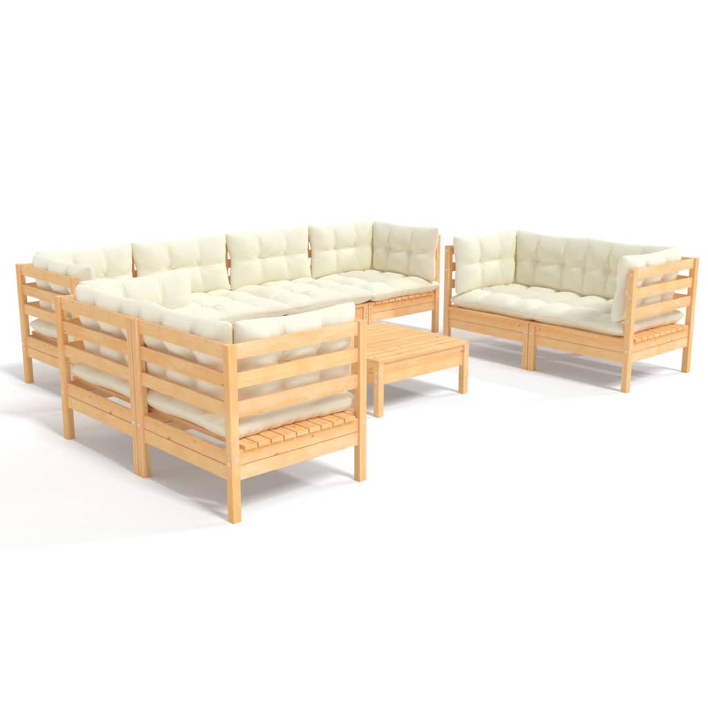 8720286861332_a_en_hd_1 vidaXL 9 Piece Garden Lounge Set with Cream Cushions Solid Pinewood - Image 2