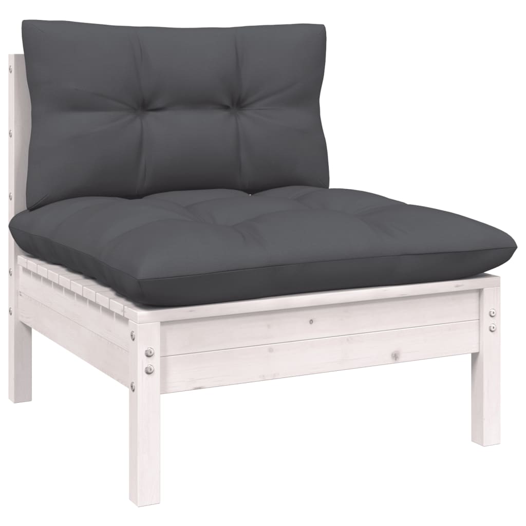 8720286863442_g_en_hd_2 vidaXL 10 Piece Garden Lounge Set with Cushions White Solid Pinewood - Image 4