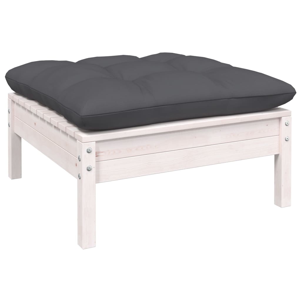 8720286863442_g_en_hd_4 vidaXL 10 Piece Garden Lounge Set with Cushions White Solid Pinewood - Image 6