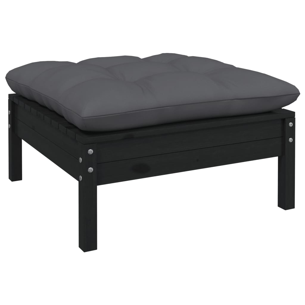 8720286863473_g_en_hd_4 vidaXL 10 Piece Garden Lounge Set with Cushions Black Solid Pinewood - Image 6