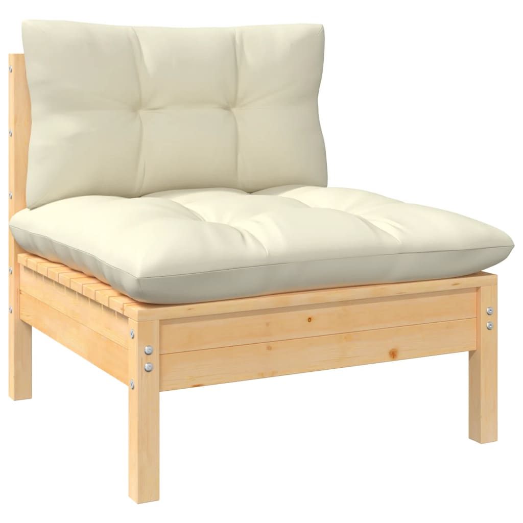 8720286863978_g_en_hd_1 vidaXL 6 Piece Garden Lounge Set with Cream Cushions Solid Pinewood - Image 3
