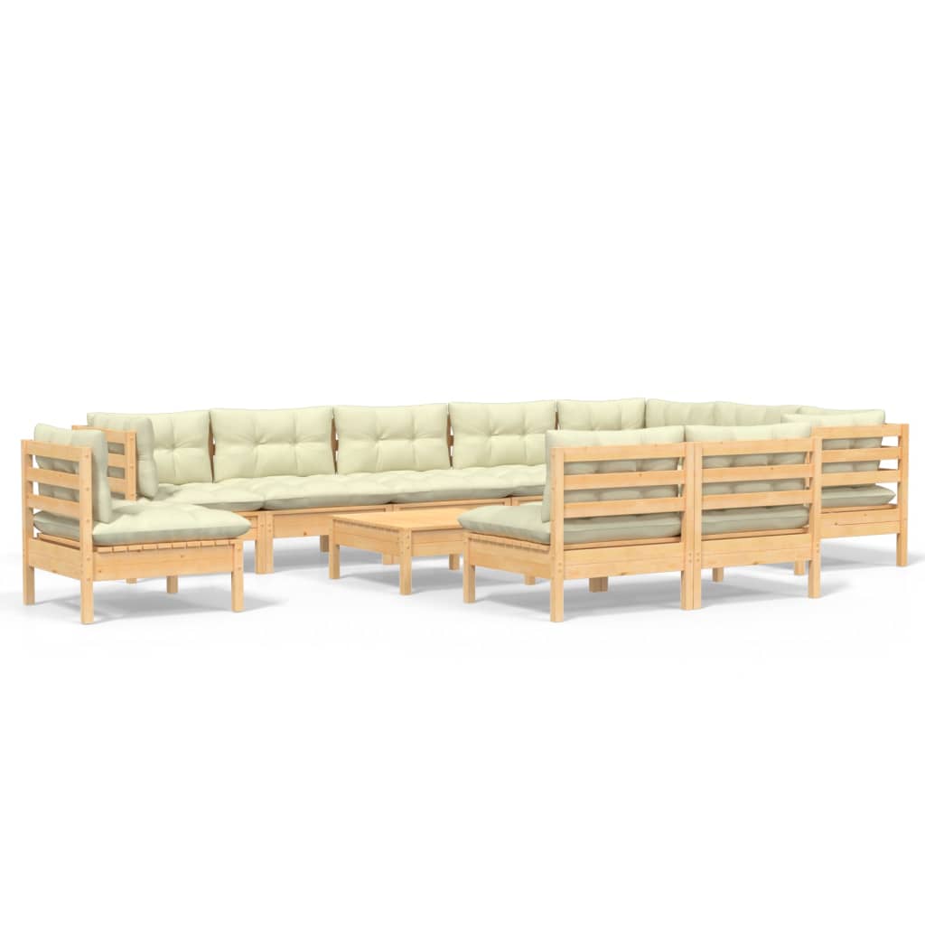 8720286865354_a_en_hd_1 vidaXL 11 Piece Garden Lounge Set with Cream Cushions Solid Pinewood - Image 2