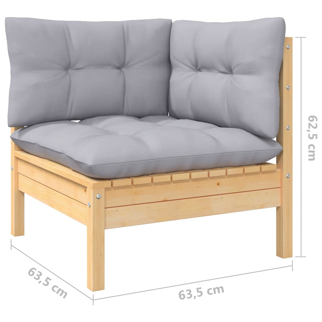8720286865460_g_en_hd_5 vidaXL 10 Piece Garden Lounge Set with Grey Cushions Solid Pinewood - Image 7