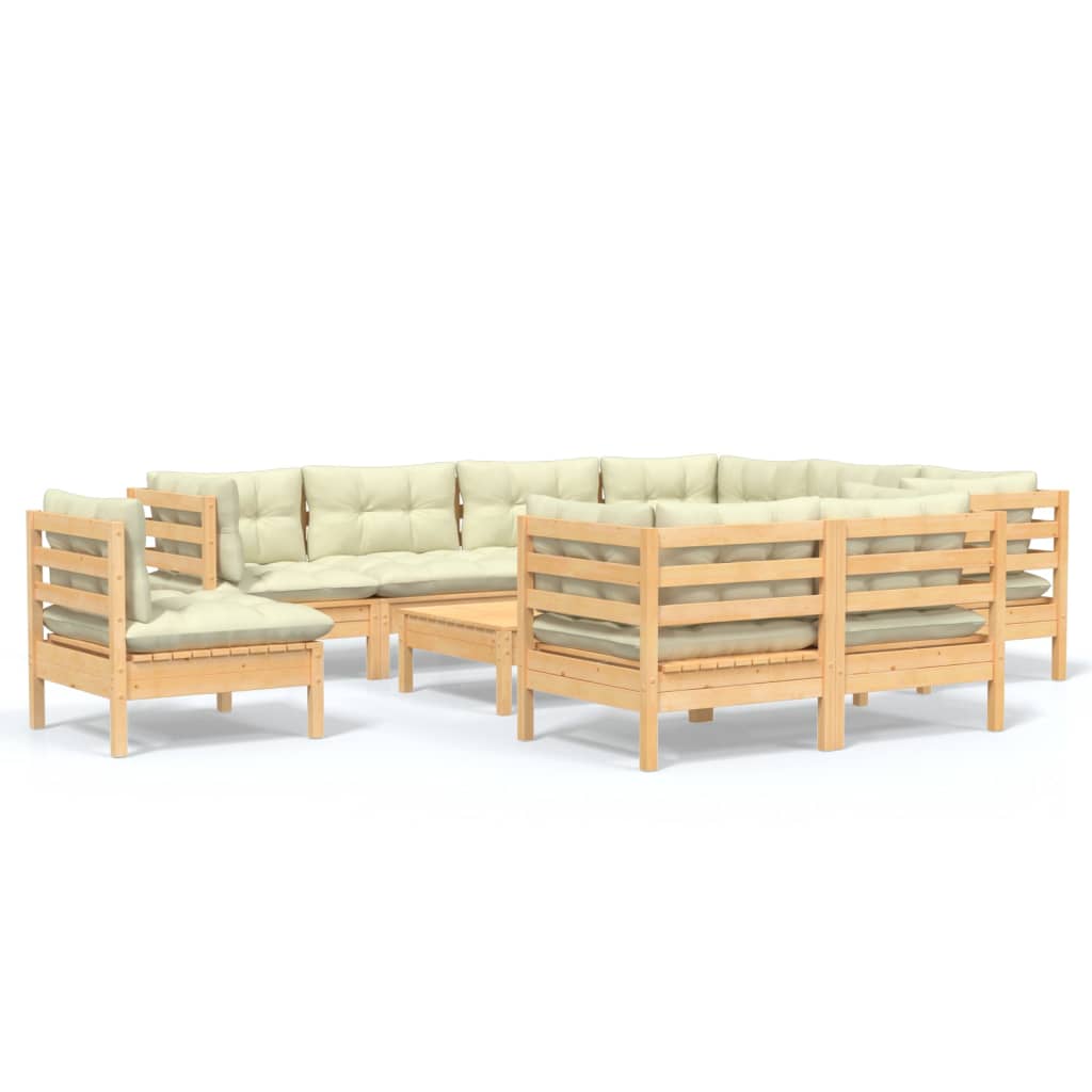 8720286865477_a_en_hd_1 vidaXL 10 Piece Garden Lounge Set with Cream Cushions Solid Pinewood - Image 2