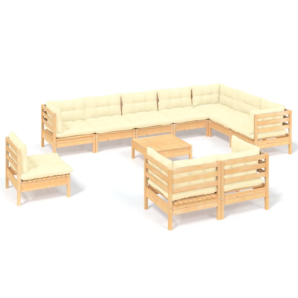 8720286865590_a_en_hd_1 vidaXL 11 Piece Garden Lounge Set with Cream Cushions Solid Pinewood - Image 2