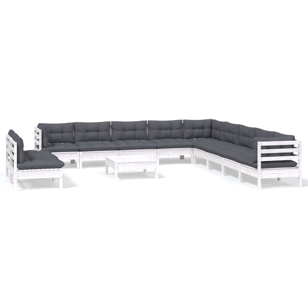 8720286866320_a_en_hd_1 vidaXL 12 Piece Garden Lounge Set with Cushions White Solid Pinewood - Image 2