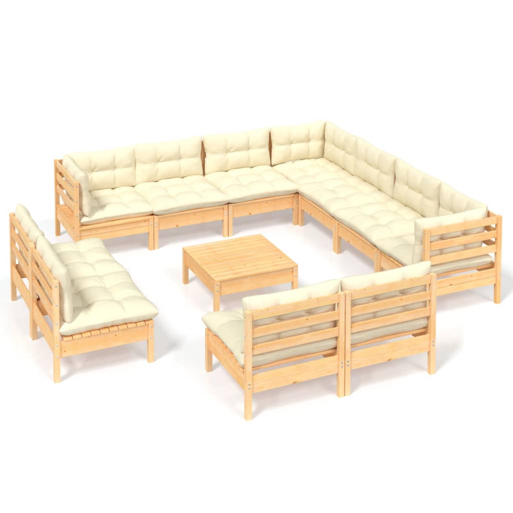 8720286866436_a_en_hd_1 vidaXL 12 Piece Garden Lounge Set with Cream Cushions Solid Pinewood - Image 2