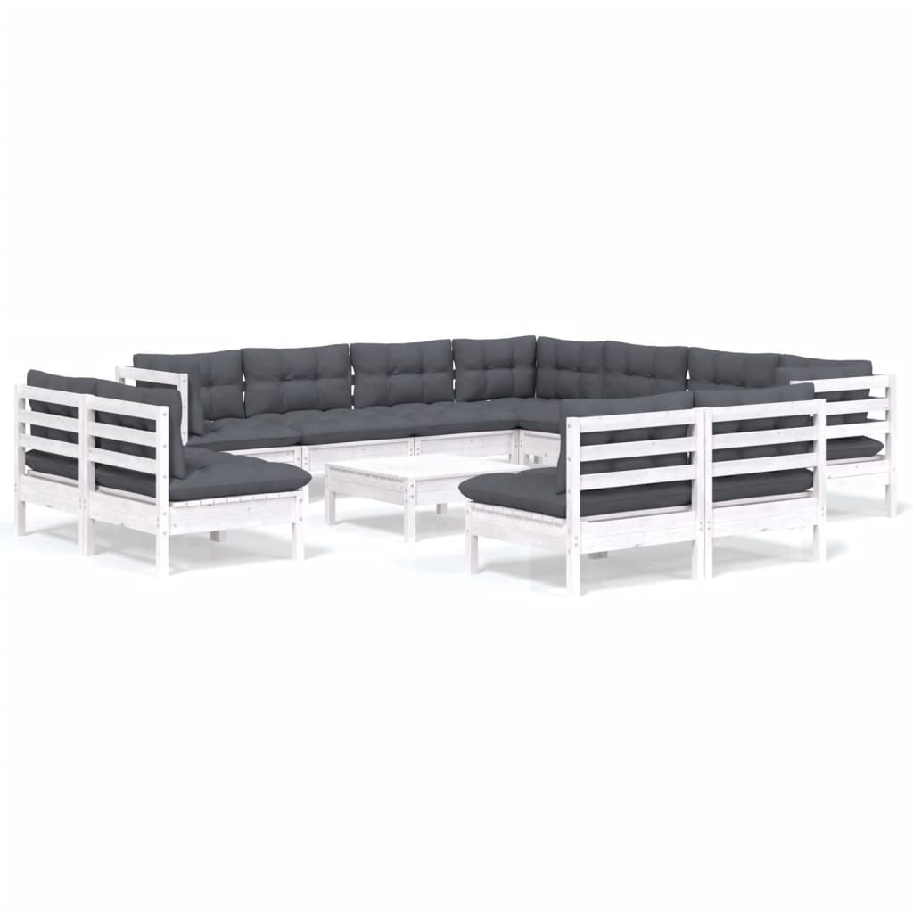 8720286866443_a_en_hd_1 vidaXL 12 Piece Garden Lounge Set with Cushions White Solid Pinewood - Image 2