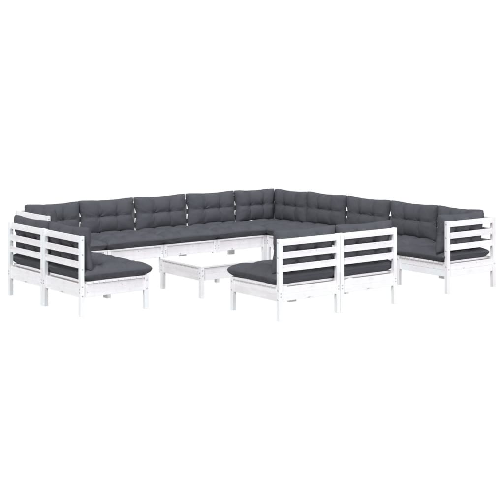 8720286866689_g_en_hd_1 vidaXL 14 Piece Garden Lounge Set with Cushions White Solid Pinewood - Image 3