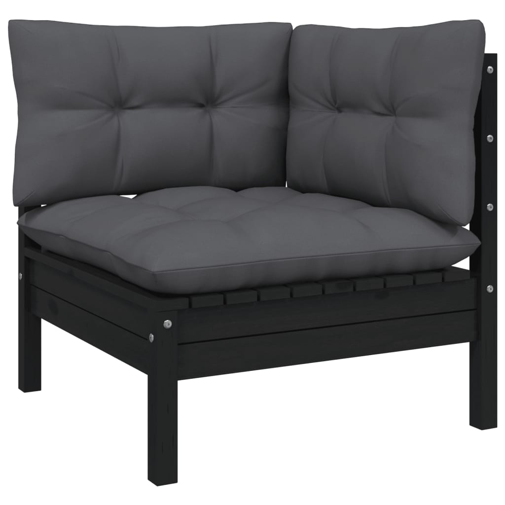 8720286866832_g_en_hd_3 vidaXL 10 Piece Garden Lounge Set with Cushions Black Solid Pinewood - Image 5