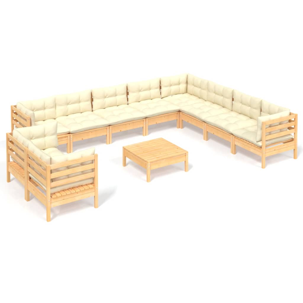 8720286866917_a_en_hd_1 vidaXL 11 Piece Garden Lounge Set with Cream Cushions Solid Pinewood - Image 2