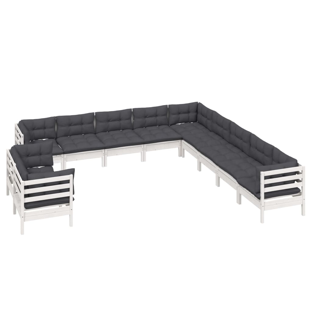 8720286866986_g_en_hd_1 vidaXL 11 Piece Garden Lounge Set with Cushions White Solid Pinewood - Image 3
