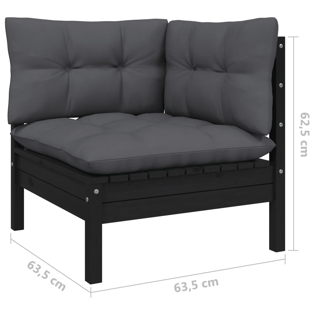 8720286867679_g_en_hd_6 vidaXL 10 Piece Garden Lounge Set with Cushions Black Pinewood - Image 8