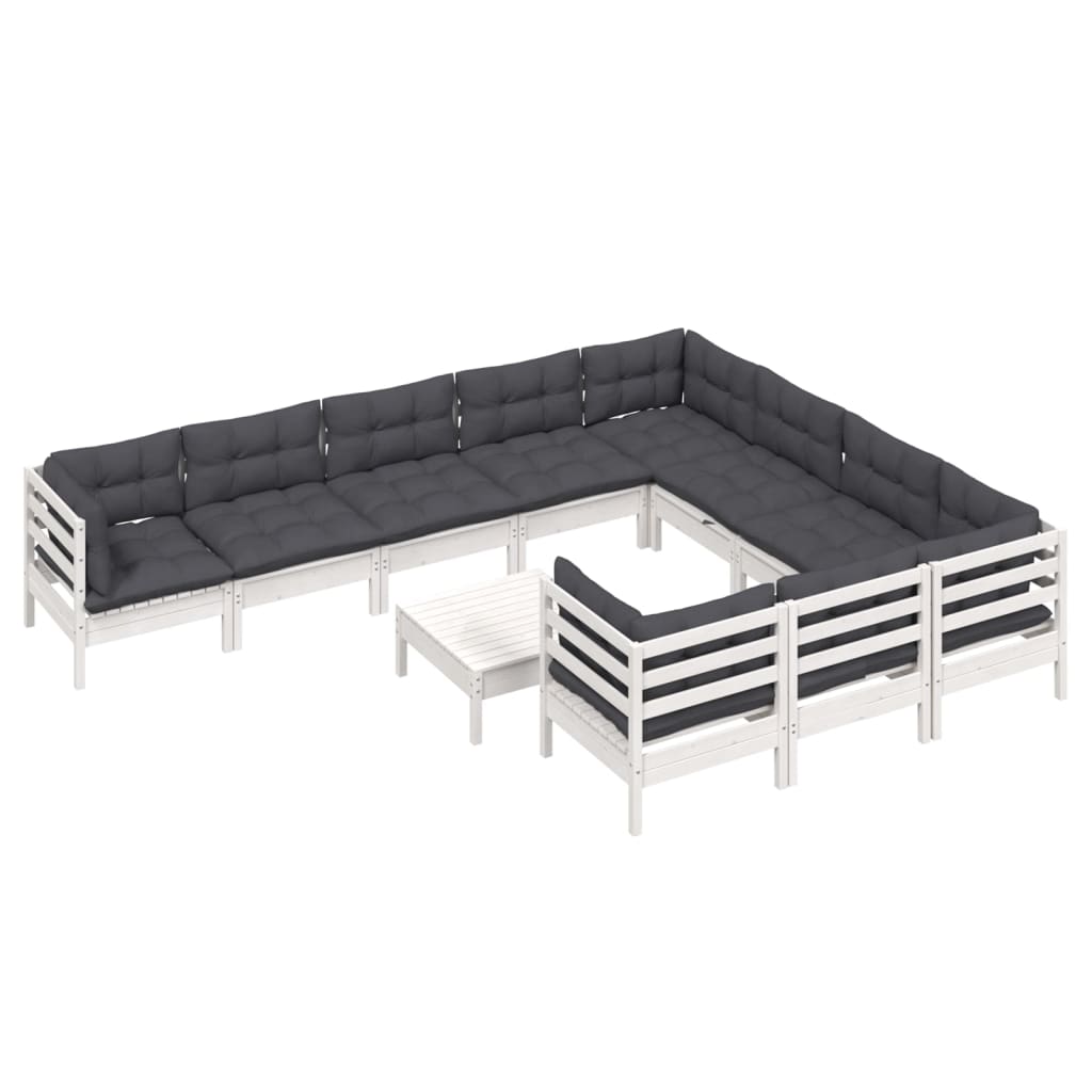 8720286867761_g_en_hd_1 vidaXL 11 Piece Garden Lounge Set with Cushions White Pinewood - Image 3