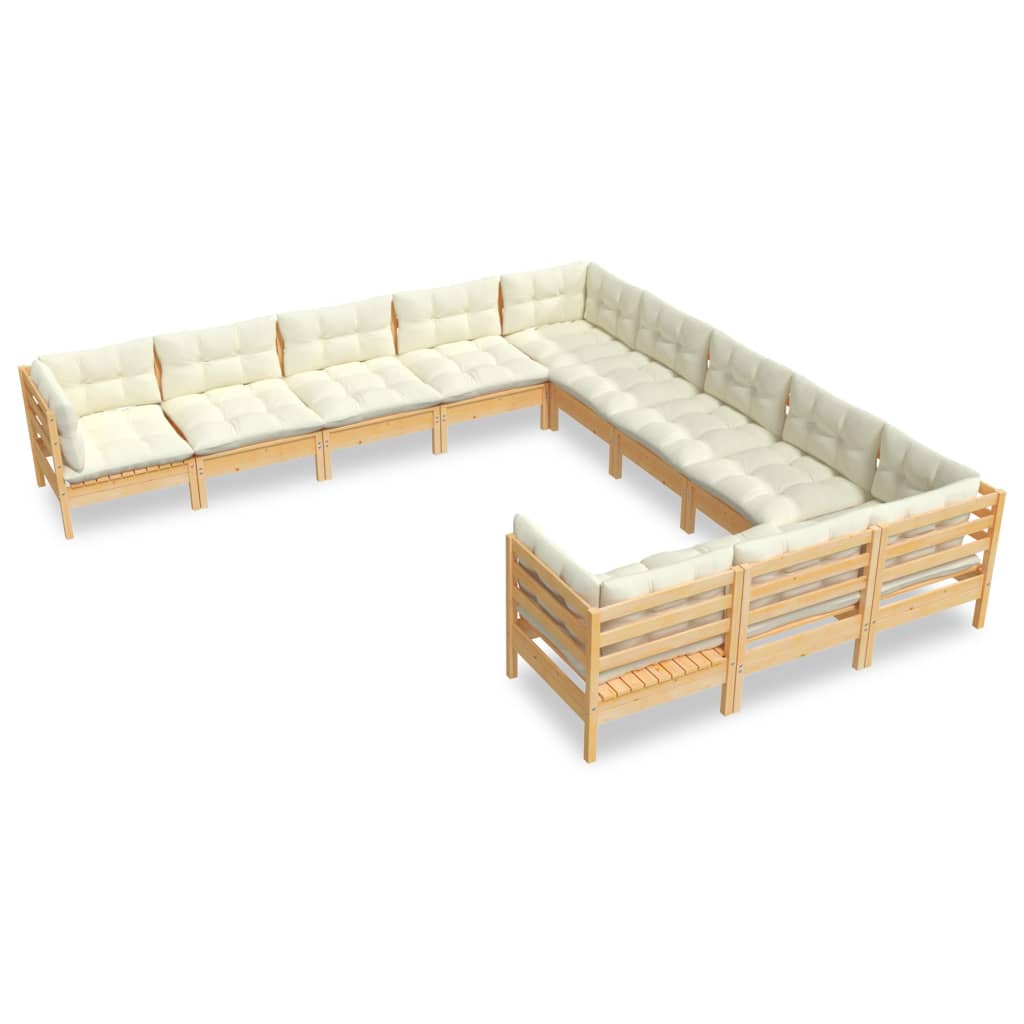 8720286867938_a_en_hd_1 vidaXL 11 Piece Garden Lounge Set with Cream Cushions Pinewood - Image 2