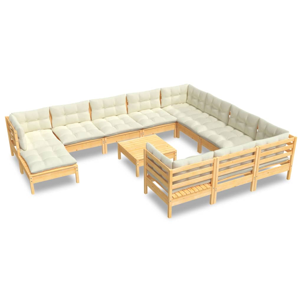 8720286868232_a_en_hd_1 vidaXL 12 Piece Garden Lounge Set with Cream Cushions Pinewood - Image 2