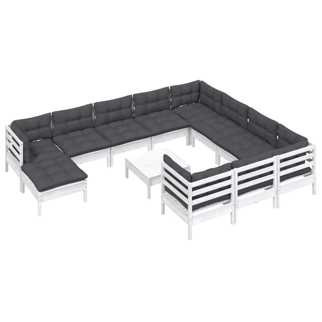 8720286868249_g_en_hd_1 vidaXL 12 Piece Garden Lounge Set with Cushions White Pinewood - Image 3
