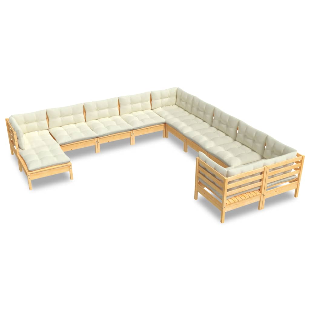 8720286868294_a_en_hd_1 vidaXL 11 Piece Garden Lounge Set with Cream Cushions Pinewood - Image 2