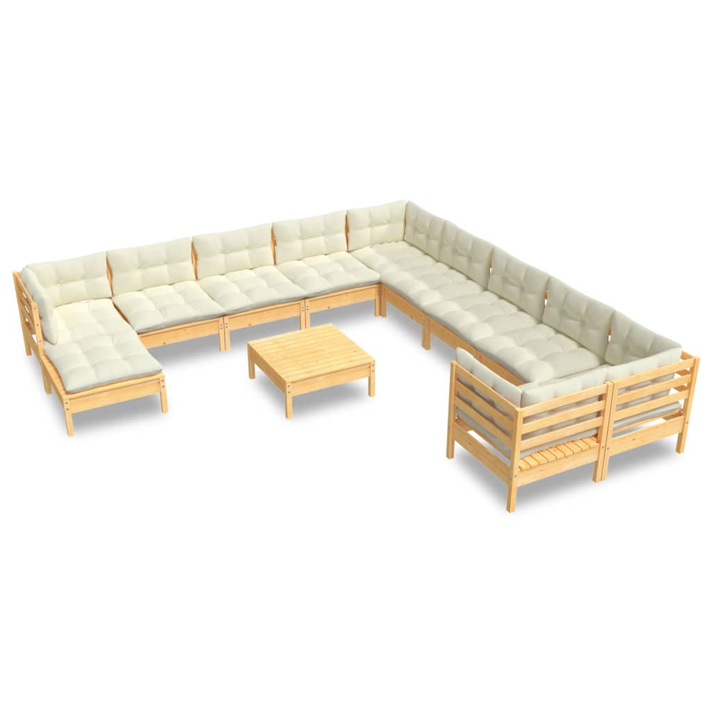 8720286868355_a_en_hd_1 vidaXL 12 Piece Garden Lounge Set with Cream Cushions Pinewood - Image 2