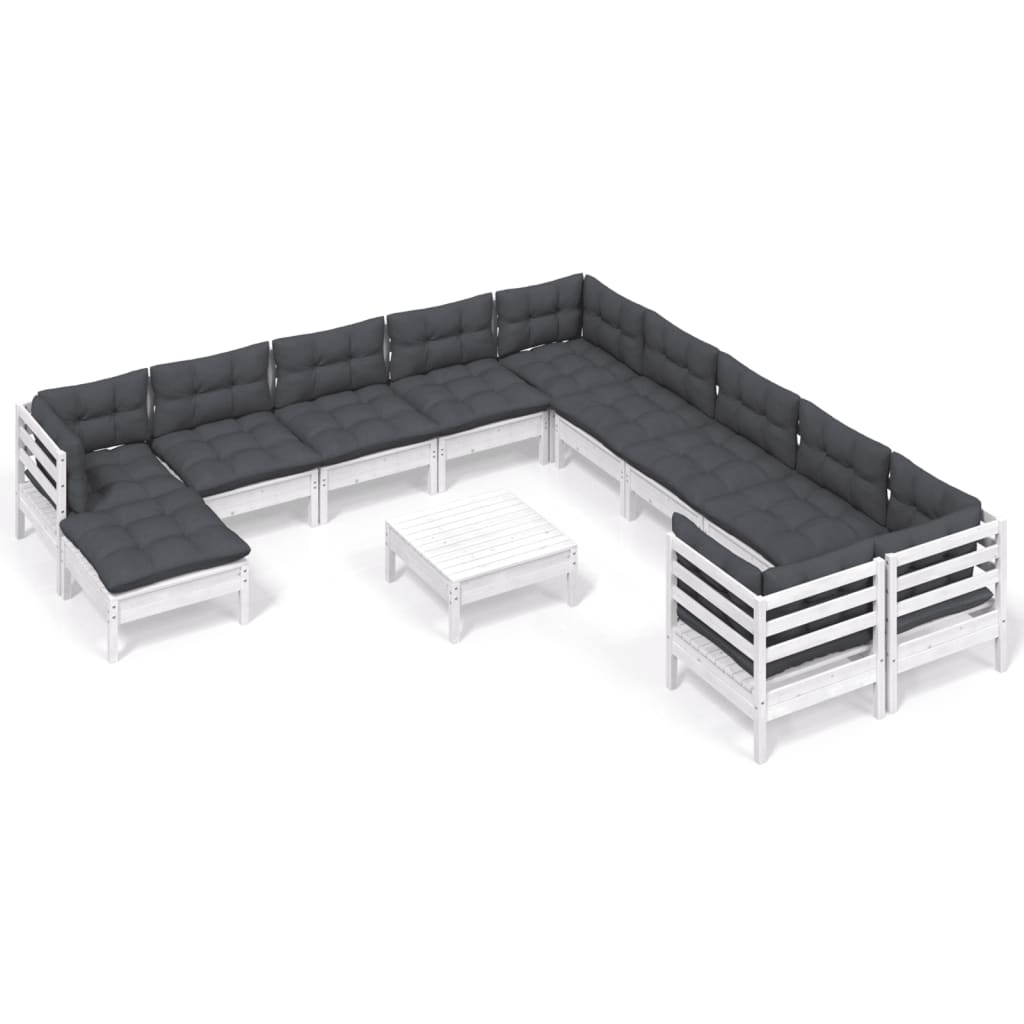 8720286868362_a_en_hd_1 vidaXL 12 Piece Garden Lounge Set with Cushions White Pinewood - Image 2