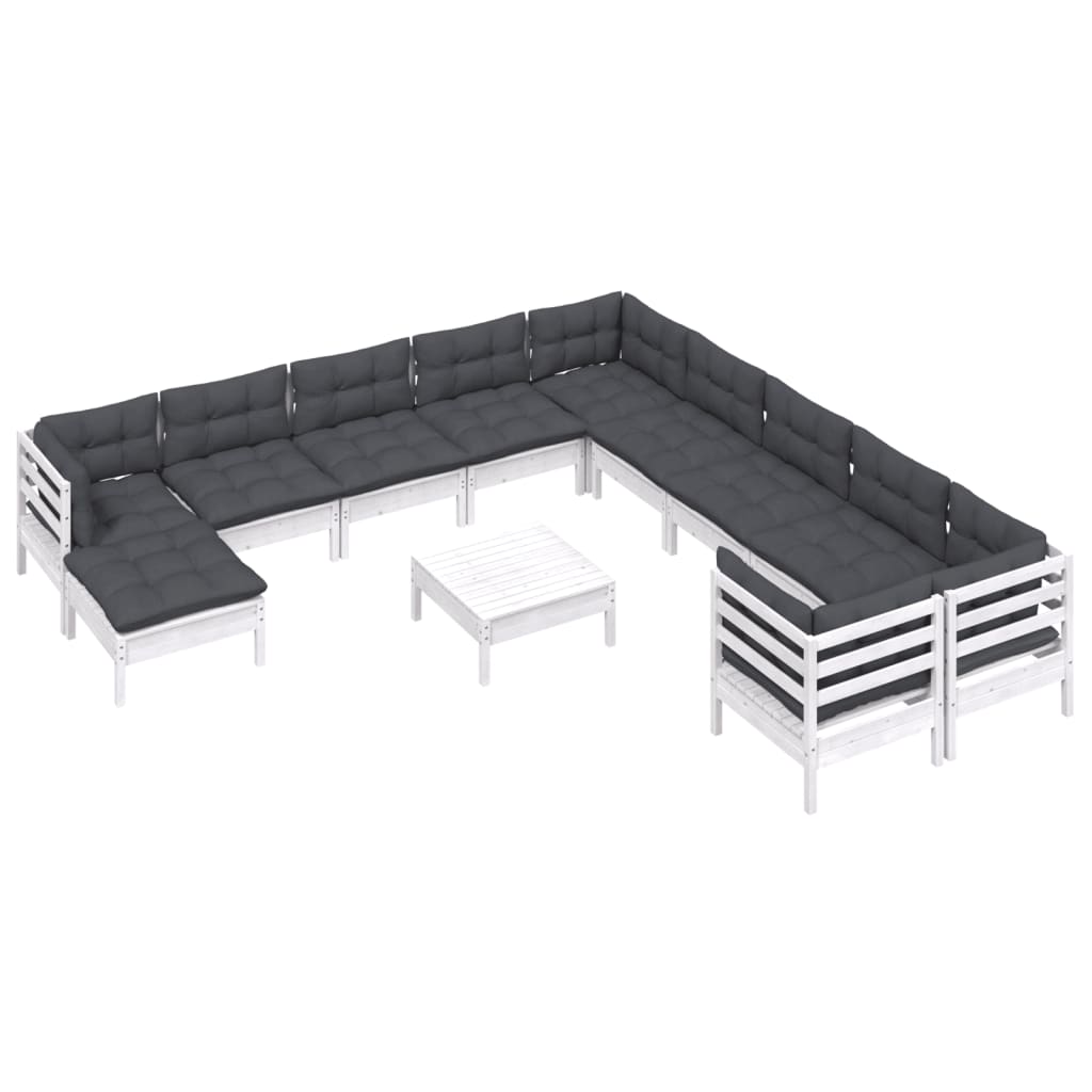 8720286868362_g_en_hd_1 vidaXL 12 Piece Garden Lounge Set with Cushions White Pinewood - Image 3