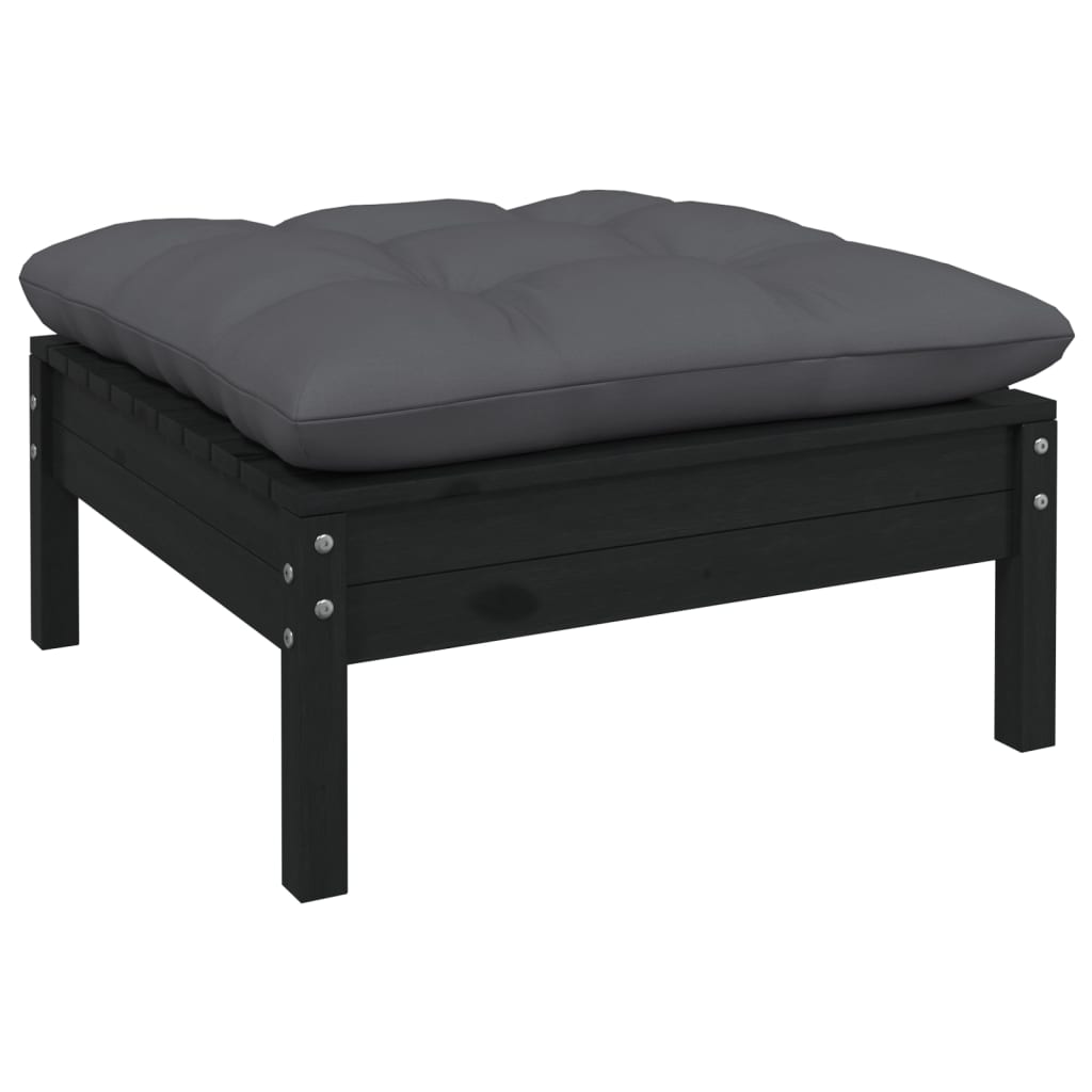 8720286868874_g_en_hd_3 vidaXL 10 Piece Garden Lounge Set with Cushions Black Pinewood - Image 5