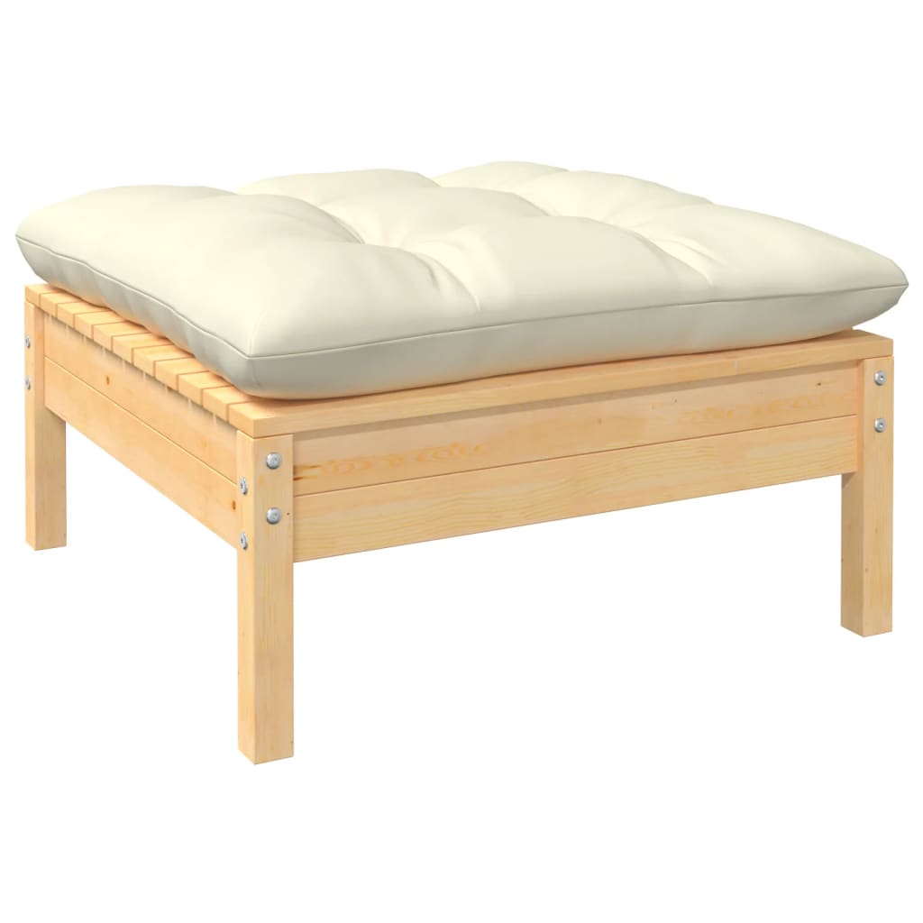 8720286868898_g_en_hd_3 vidaXL 10 Piece Garden Lounge Set with Cream Cushions Pinewood - Image 5