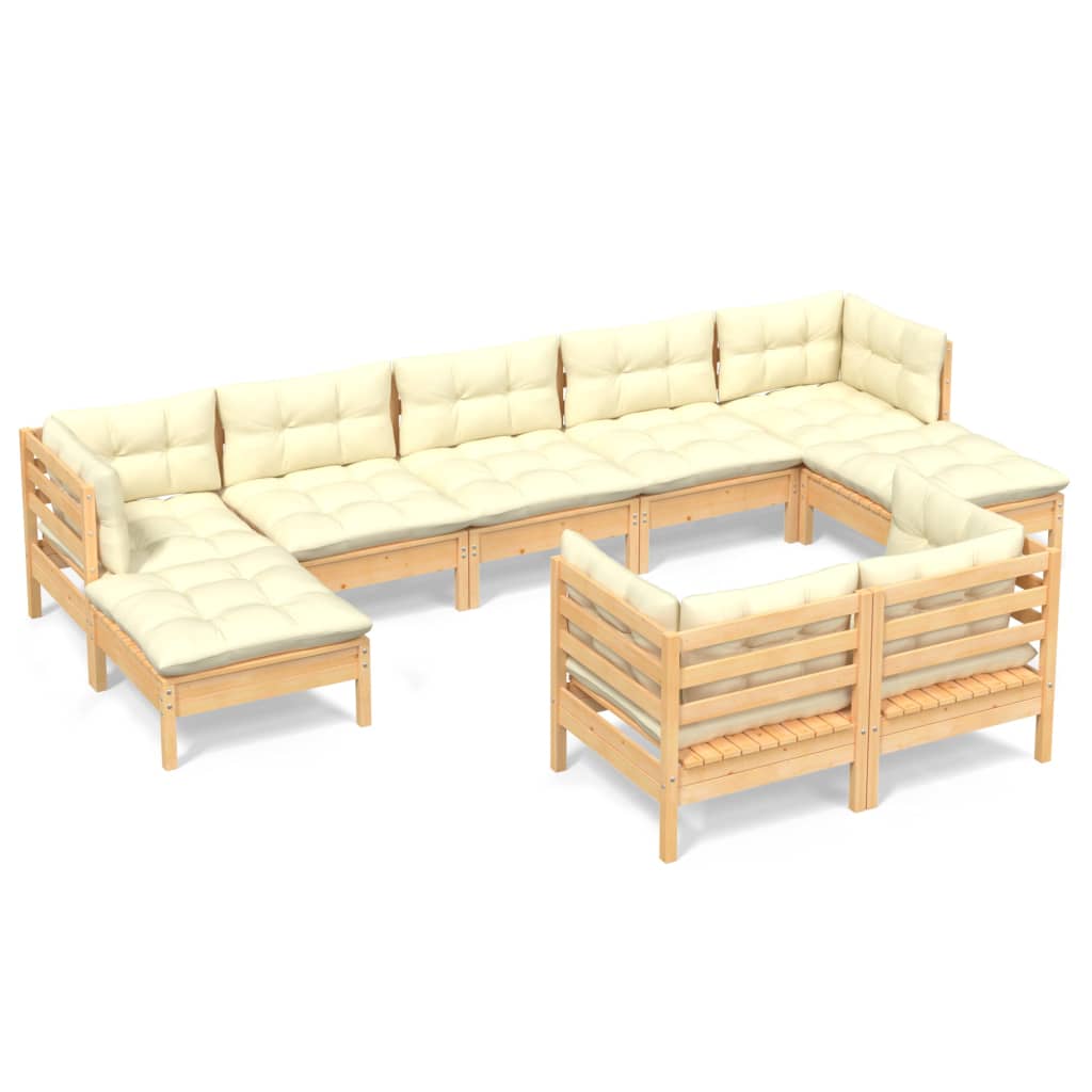 8720286869017_a_en_hd_1 vidaXL 9 Piece Garden Lounge Set with Cream Cushions Solid Pinewood - Image 2