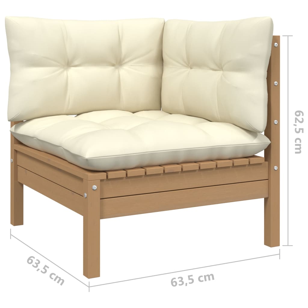 8720286869109_g_en_hd_4 vidaXL 10 Piece Garden Lounge Set with Cushions Honey Brown Pinewood - Image 6