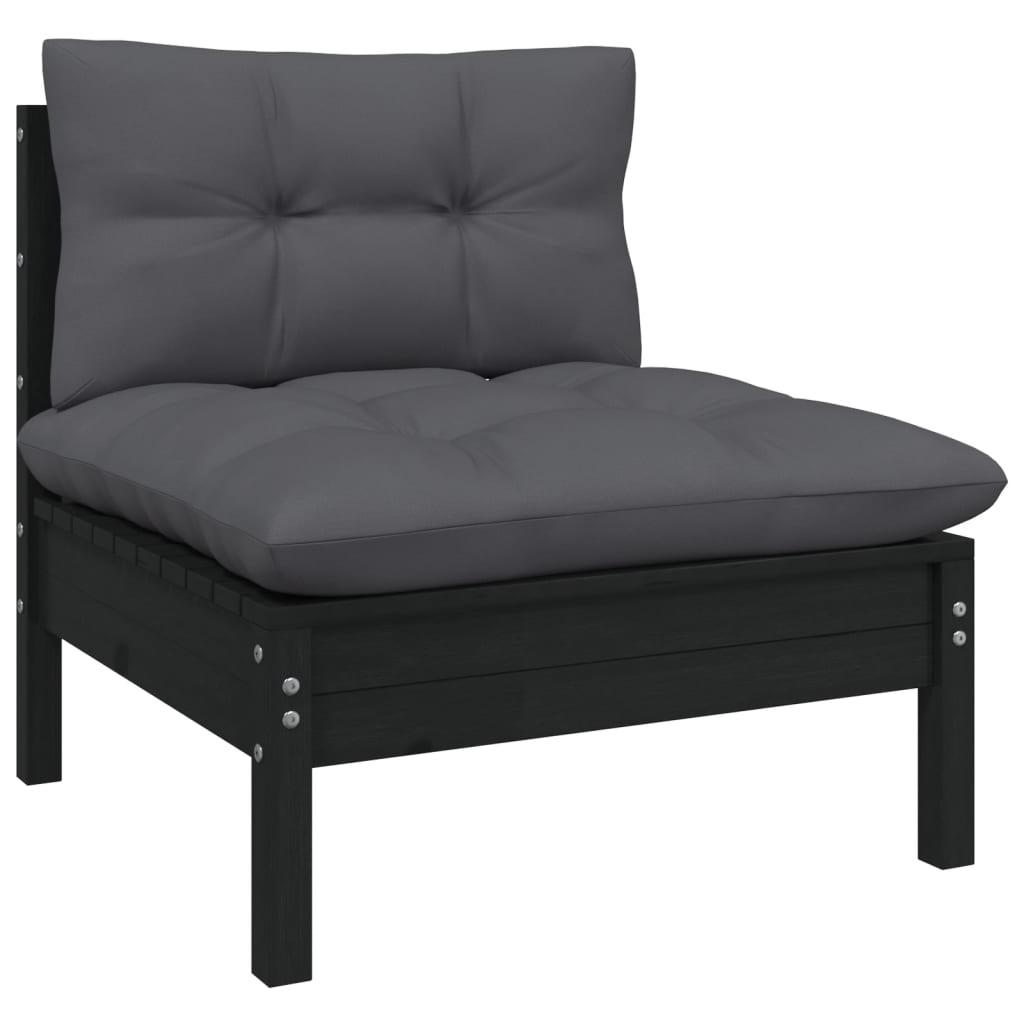 8720286869178_g_en_hd_2 vidaXL 10 Piece Garden Lounge Set with Cushions Black Solid Pinewood - Image 4