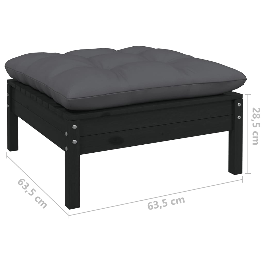 8720286869178_g_en_hd_7 vidaXL 10 Piece Garden Lounge Set with Cushions Black Solid Pinewood - Image 9