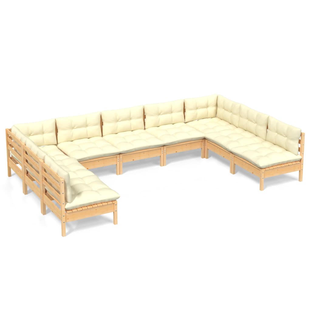 8720286869499_a_en_hd_1 vidaXL 9 Piece Garden Lounge Set with Cream Cushions Solid Pinewood - Image 2