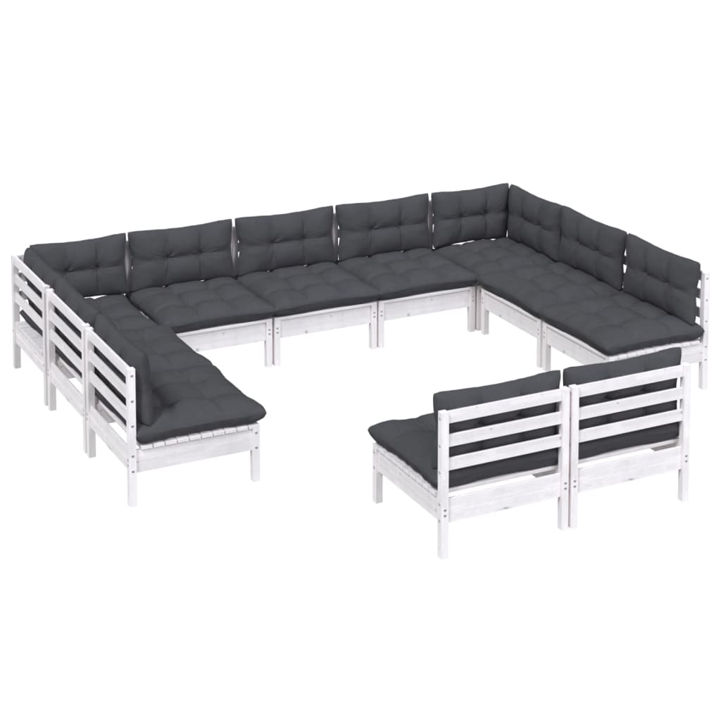 8720286869864_g_en_hd_1 vidaXL 11 Piece Garden Lounge Set with Cushions White Solid Pinewood - Image 3