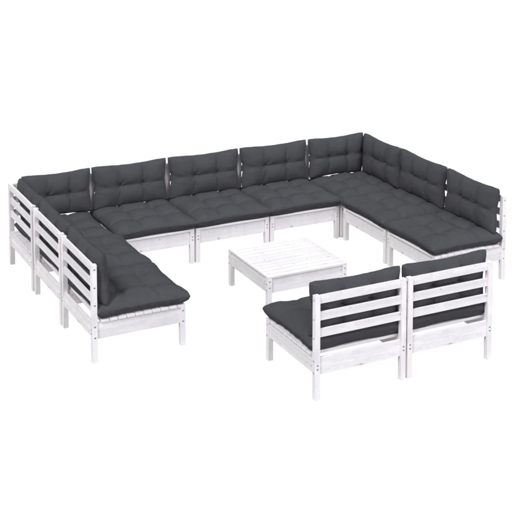 8720286869925_g_en_hd_1 vidaXL 12 Piece Garden Lounge Set with Cushions White Solid Pinewood - Image 3