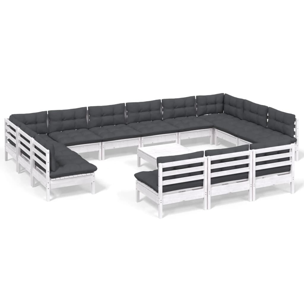 8720286870167_a_en_hd_1 vidaXL 14 Piece Garden Lounge Set with Cushions White Solid Pinewood - Image 2