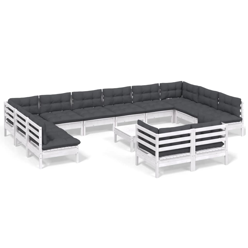 8720286870525_a_en_hd_1 vidaXL 13 Piece Garden Lounge Set with Cushions White Pinewood - Image 2