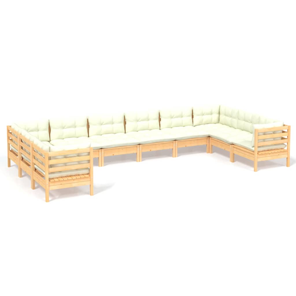8720286871058_a_en_hd_1 vidaXL 10 Piece Garden Lounge Set with Cream Cushions Pinewood - Image 2