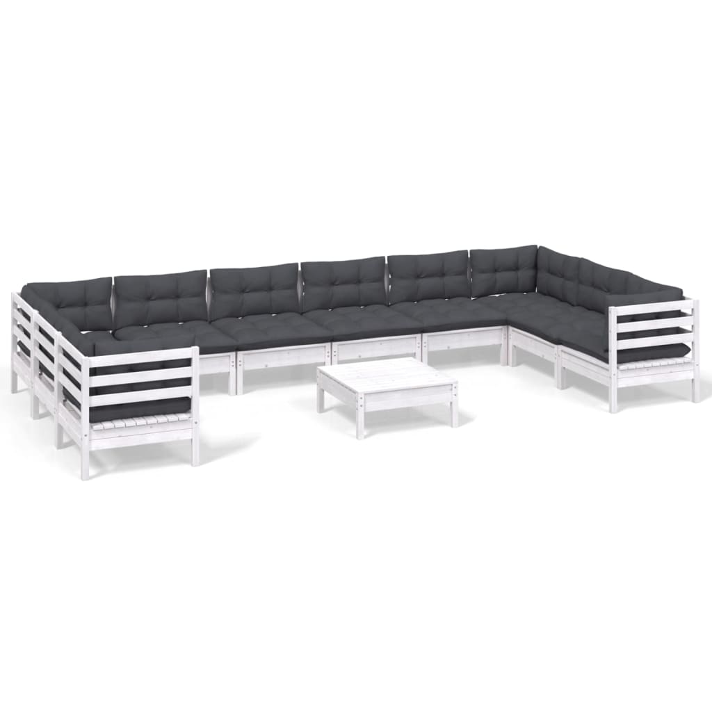 8720286871126_a_en_hd_1 vidaXL 11 Piece Garden Lounge Set with Cushions White Pinewood - Image 2