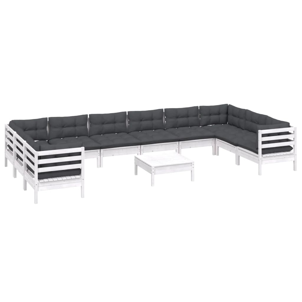 8720286871126_g_en_hd_1 vidaXL 11 Piece Garden Lounge Set with Cushions White Pinewood - Image 3