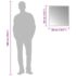 vidaXL LED Bathroom Mirror 50x50 cm - Image 6