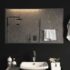 vidaXL LED Bathroom Mirror 100x60 cm - Image 3